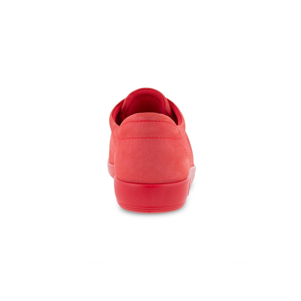 Tenis Mujer - ECCO Soft 2.0 Tie - Rojos - VUM368507